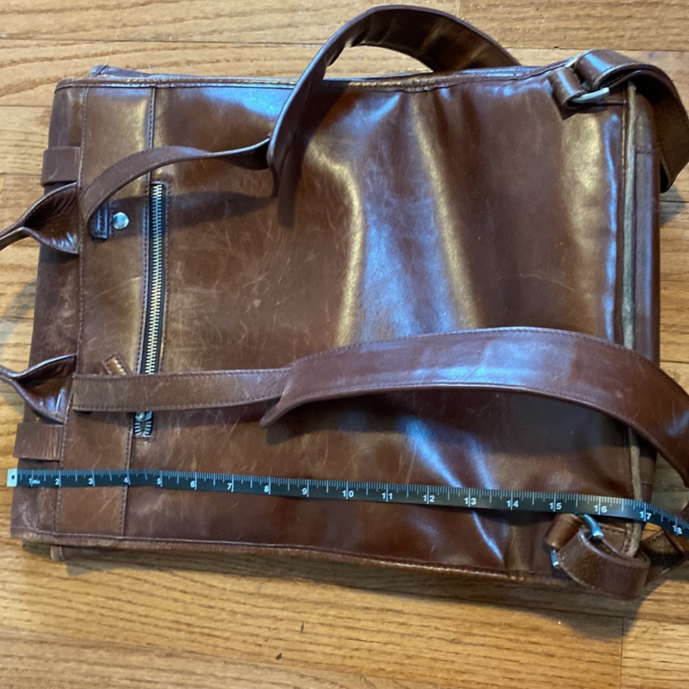 Samsonite Brown Leather Backpack. - image 5